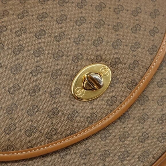 GUCCI Micro GG Supreme Shoulder Bag PVC Beige Gold 001 084 0259 Auth 145987 - Picture 10 of 16